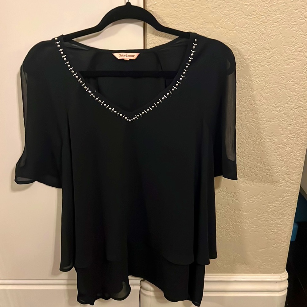 Juicy Couture Cold Shoulder Top